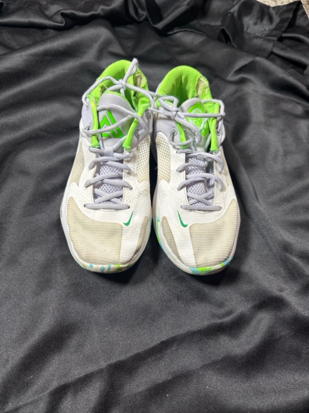 Nike Green and Teal Sneakers - Lime/Seafoam Interior